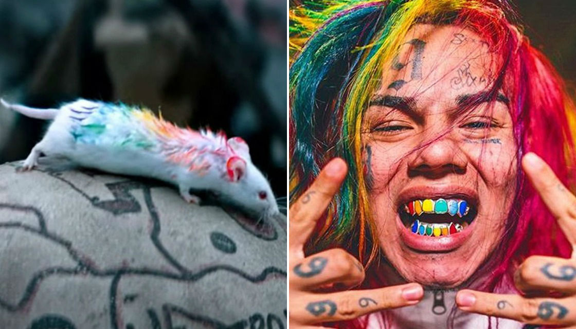 Trippie Redd Brutally Trolls Tekashi 6ix9ine With Rainbow Haired Rodent Newshub - 69 gummo roblox lol vídeo roblox