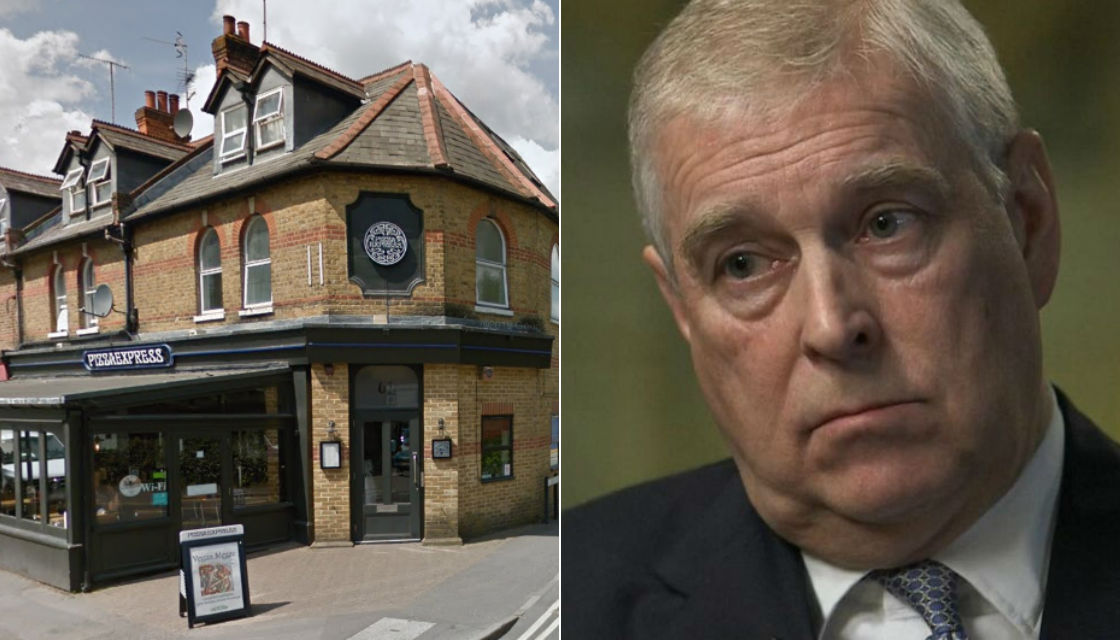 UK Pizza Express hit with fake reviews after Prince Andrew interview |  Newshub
