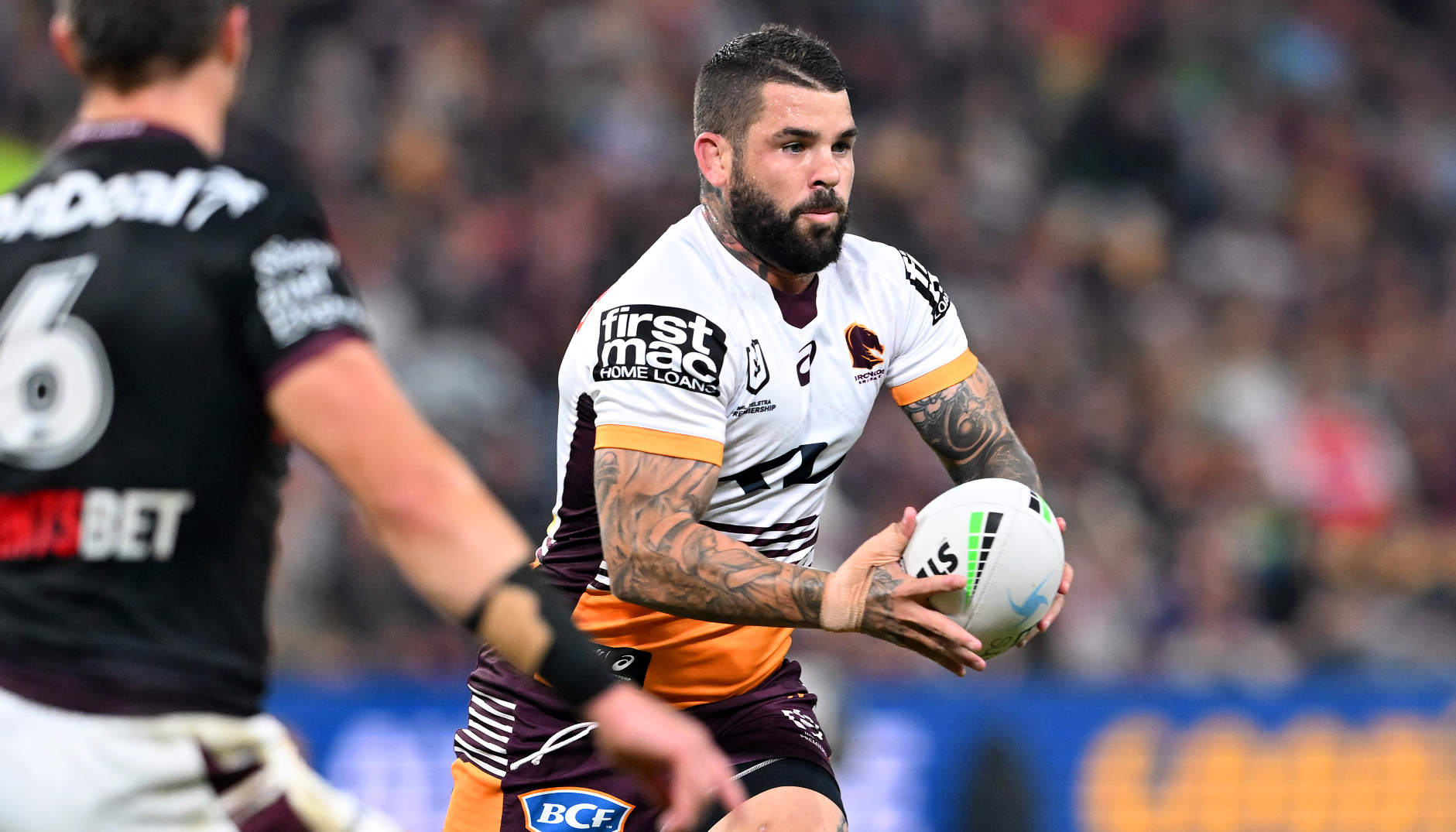 NRL 2023: Adam Reynolds' field goal gives Brisbane Broncos upset win over  Penrith Panthers as premiership three-peat starts off on bad note