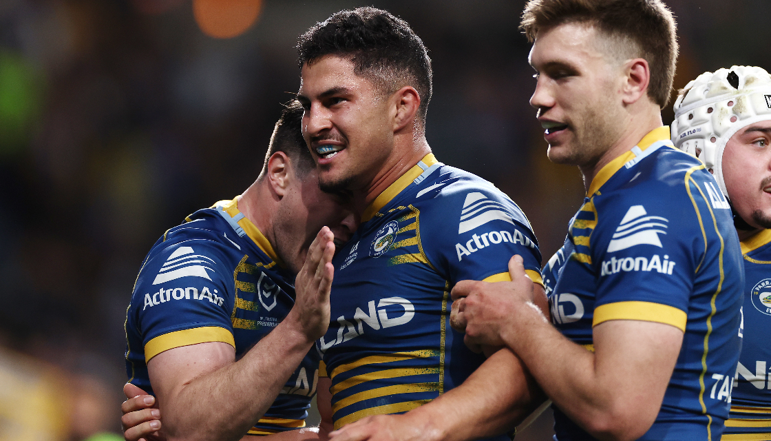 NRL 2022: Kiwis five-eighth Dylan Brown stars, as Parramatta Eels outmuscle  Melbourne Storm | Newshub