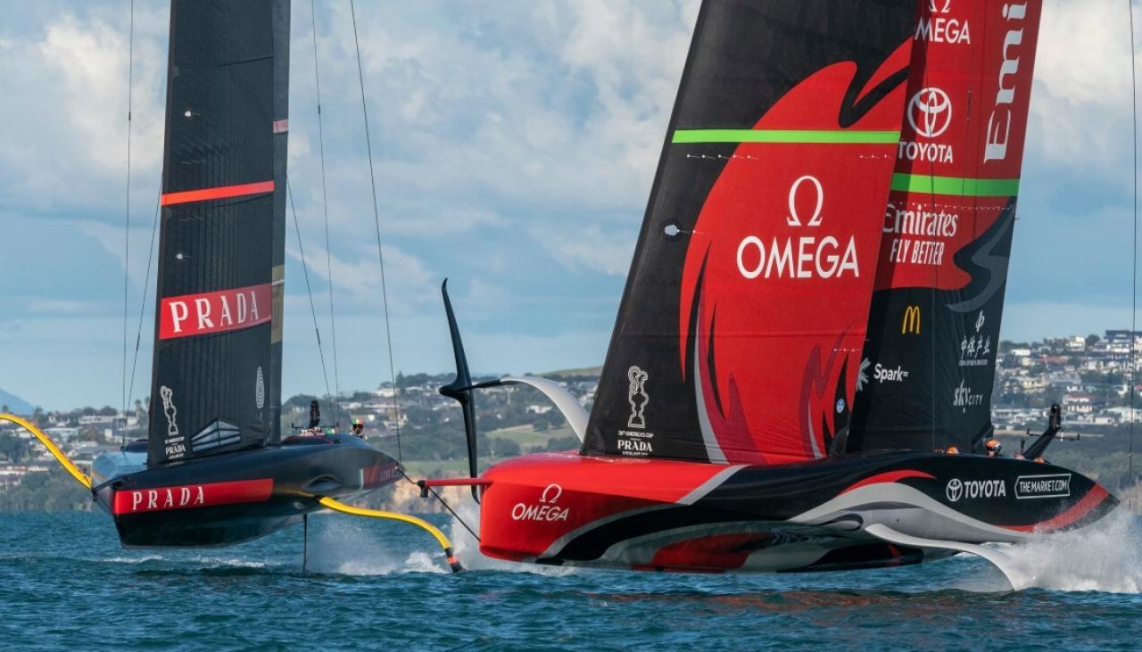 Sexual innuendoladen America's Cup commentary leaves