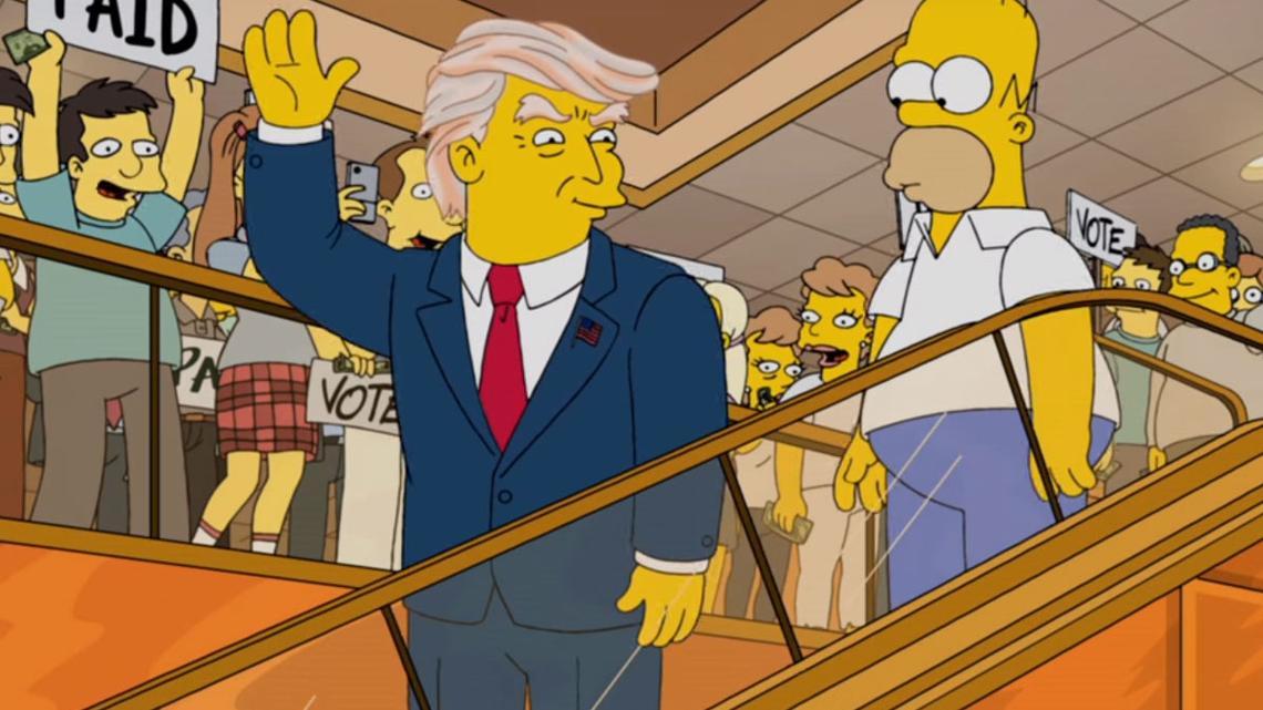 The Simpsons' Trump predictions busted | Newshub