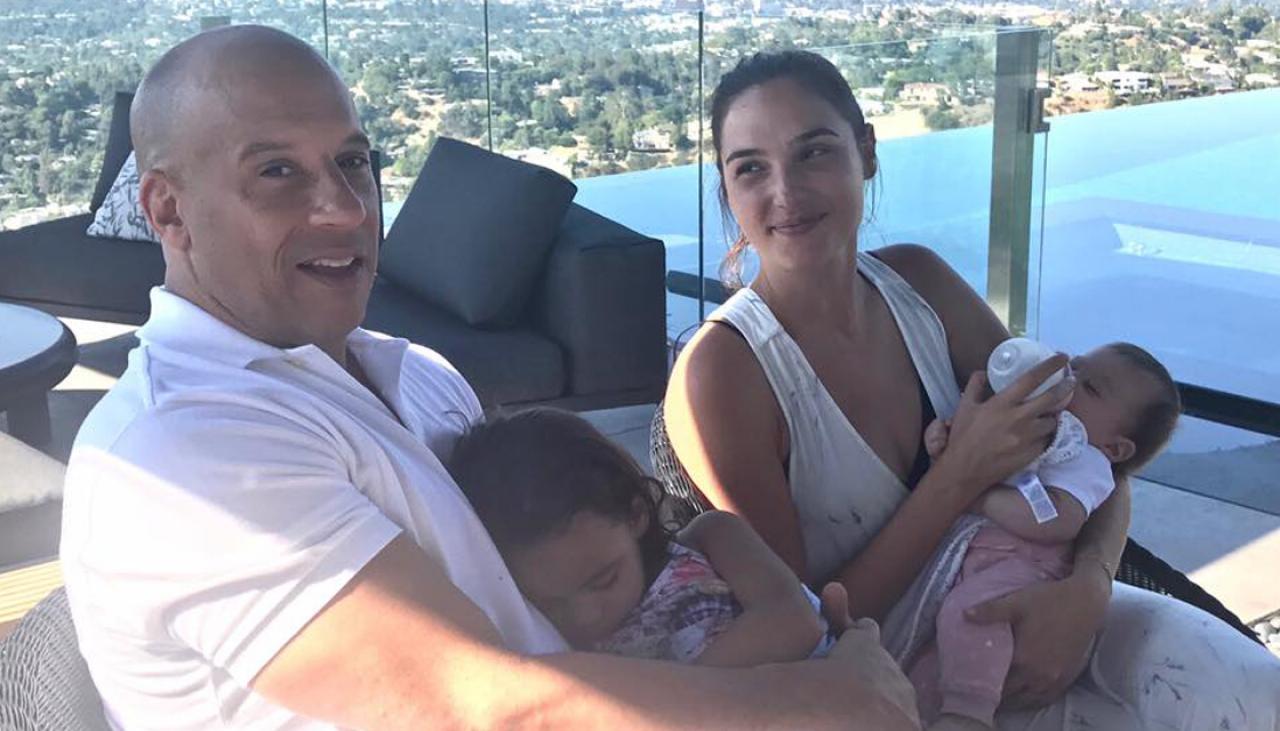 Gal Gadot and Vin Diesel reunite in sweet snap | Newshub