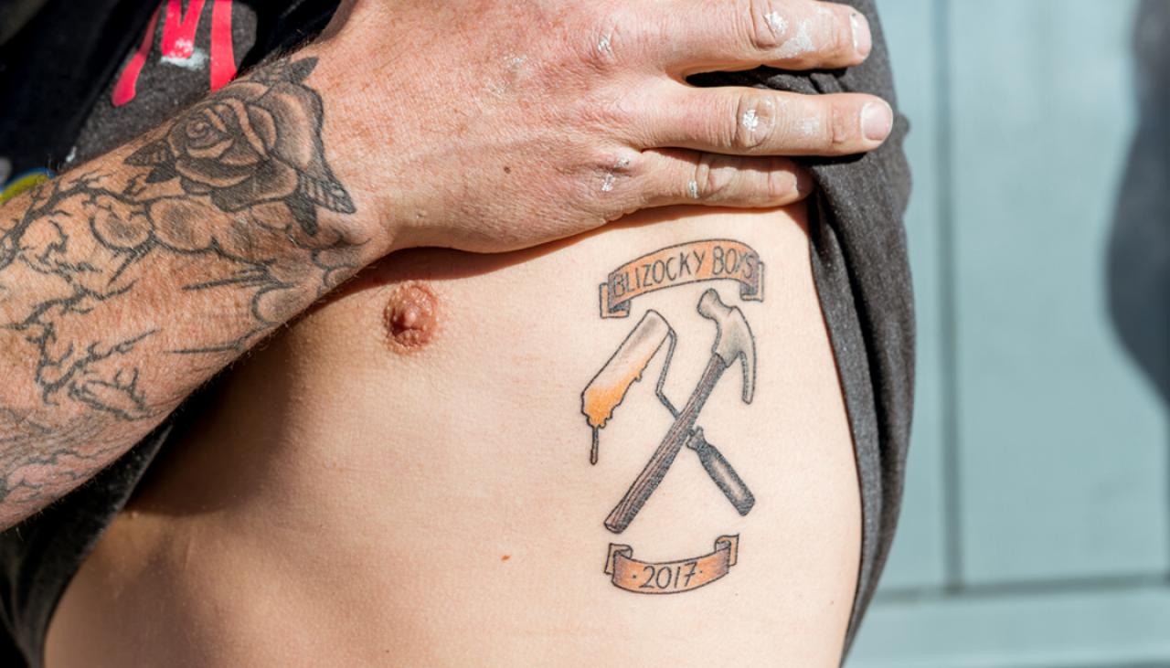 Spy: How bromantic! Westside boys get matching tattoos - NZ Herald