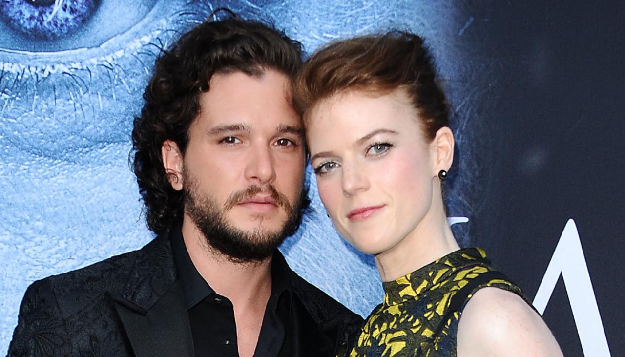 Game of Thrones stars Kit Harington and Rose Leslie engaged - reports ...