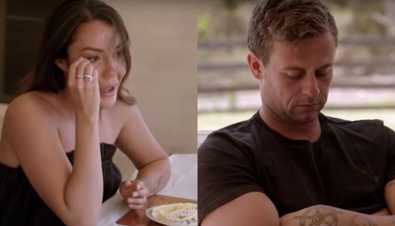 Married At First Sight Australia Tension And Tears During Davina Ryans Awkward Home Visit