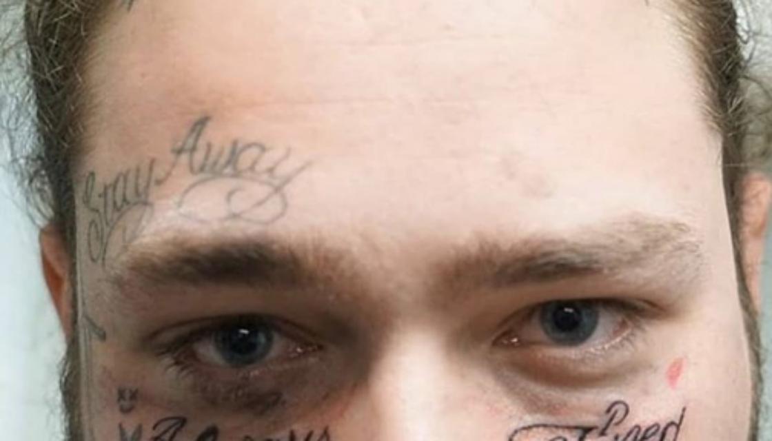 Prepare To Cringe At Post Malone S New Face Tattoos Newshub