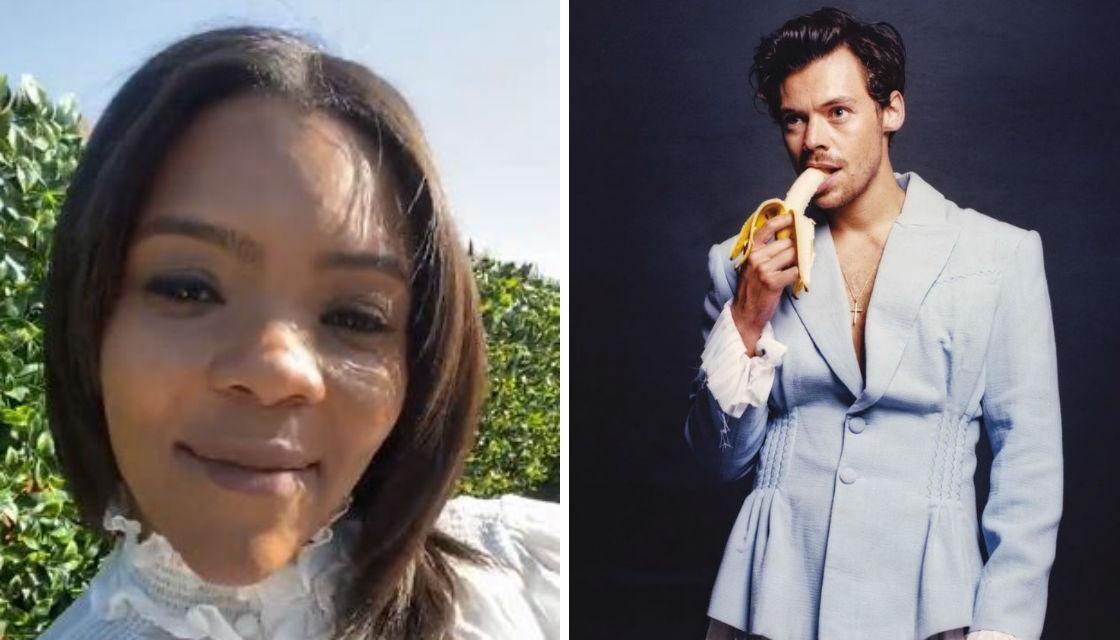 Harry Styles Claps Back At Candace Owen For Dubbing His Dress Wearing An Attack On Manly Men Newshub
