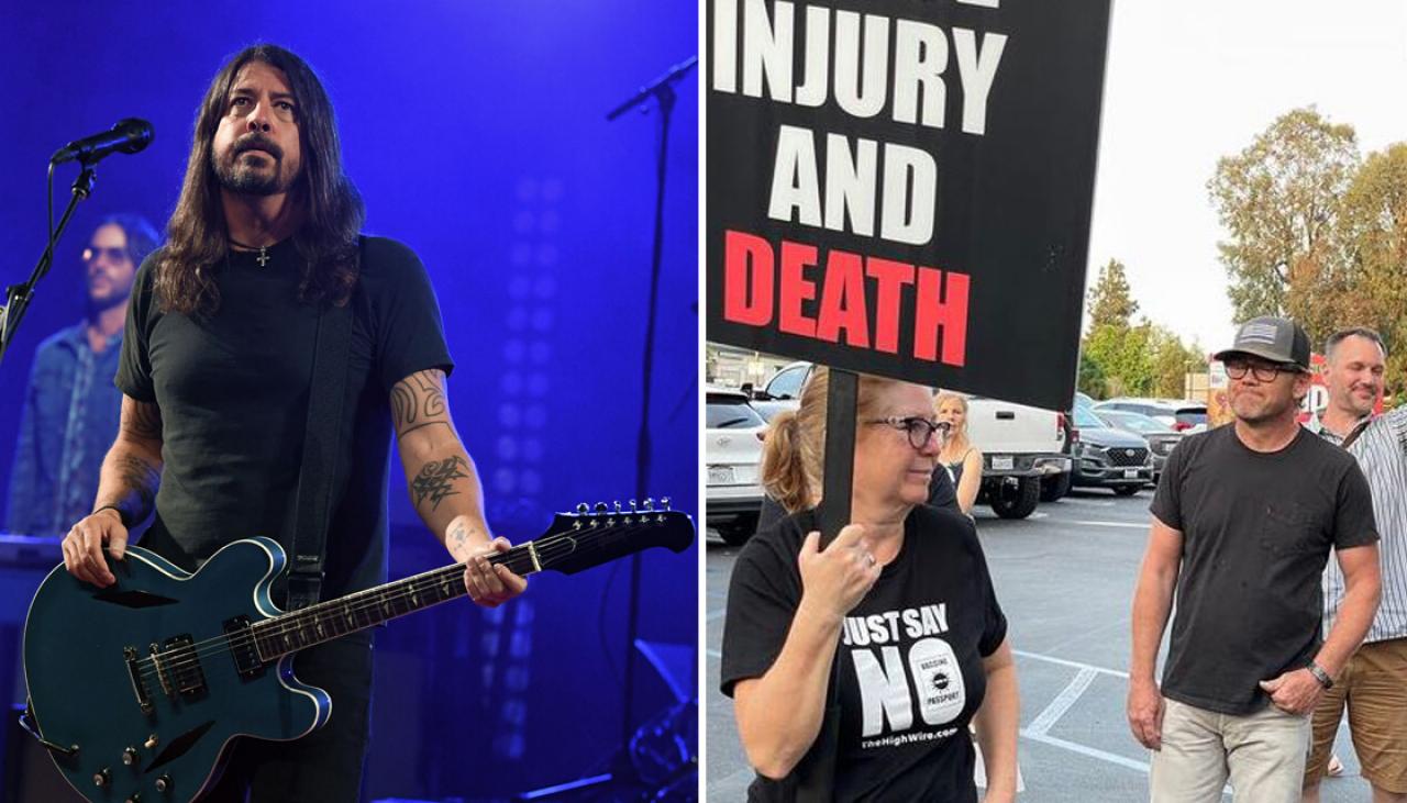 Foo Fighters 'Rickroll' Anti-Gay Protesters, Ents & Arts News