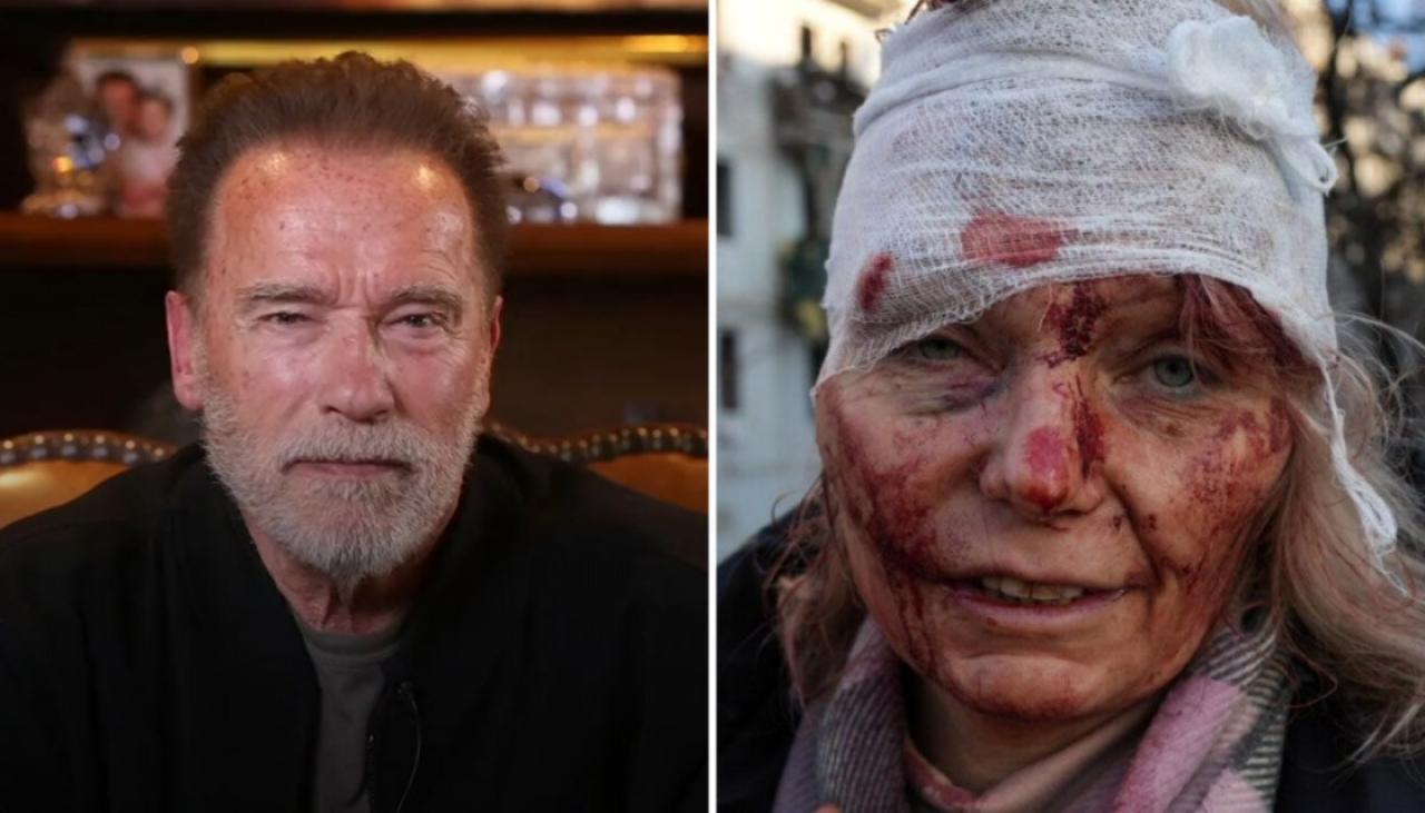 Arnold Schwarzenegger, Rusya’ya yazdığı hararetli bir savaş karşıtı mektupta Nazi babası hakkında açıkça konuşuyor