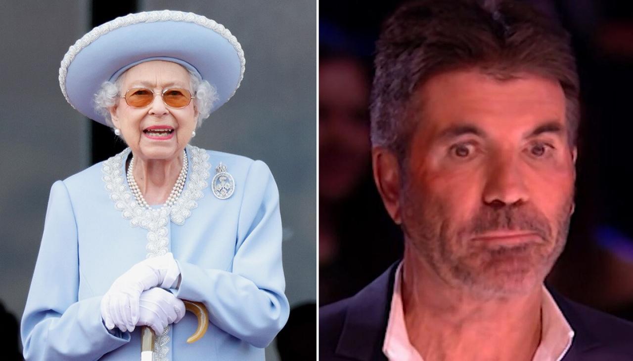 Simon Cowell implies Queen could be dead within months in shock television moment | Newshub