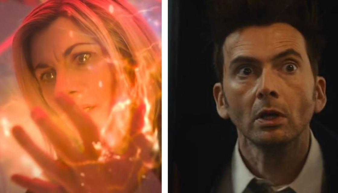 drwho #doctorwho - The 12th Doctor regenerates in the 13th Doctor