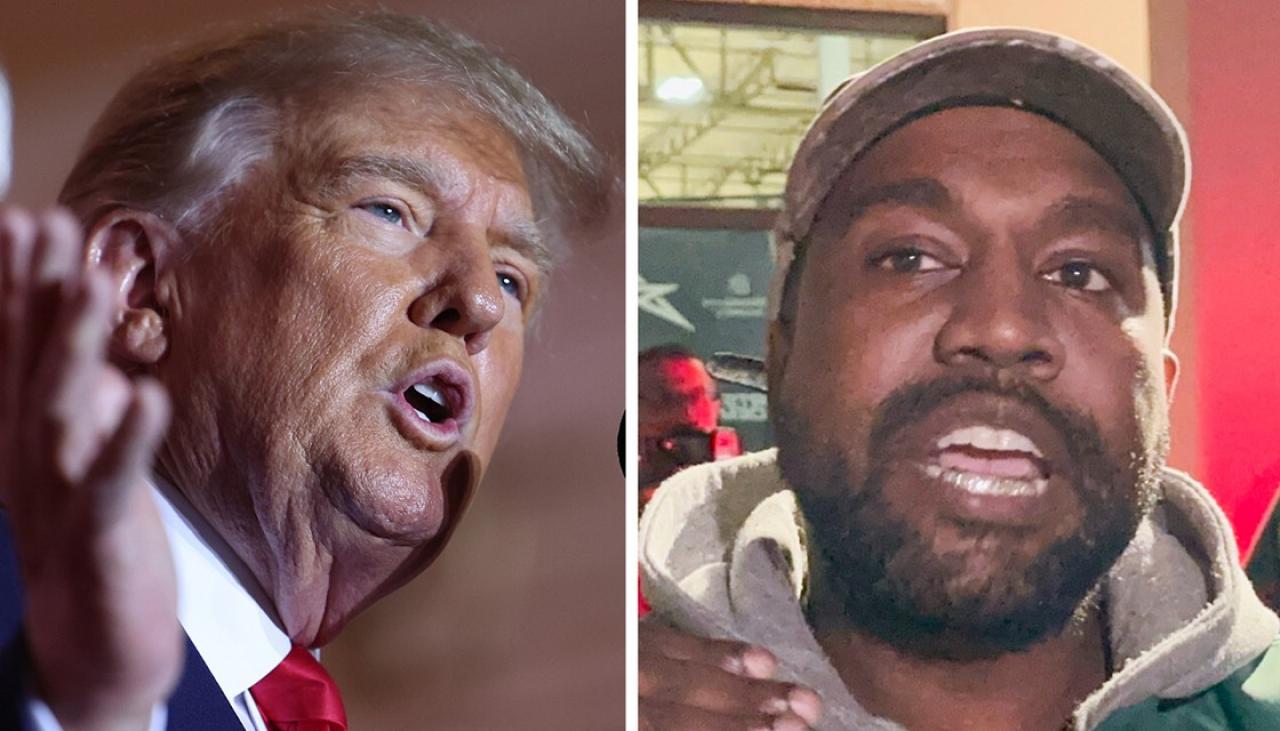 Kanye West asks Donald Trump to be his running mate in 2024 US