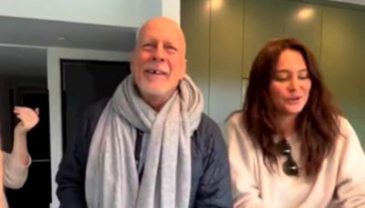 Bruce Willis appears to be missing tooth in birthday video shared by