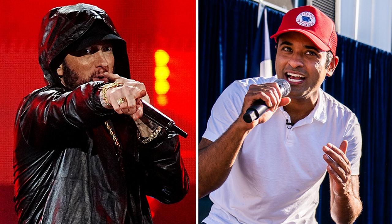 Eminem CONDEMNS Vivek Ramaswamy Using His Song to Campaign