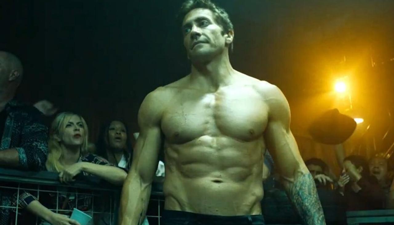 Watch tattooed Jake Gyllenhaal fight dirty in Road House remake trailer