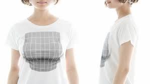 Want big breasts? We try the Japanese optical illusion shirt that gives  anyone a large bust