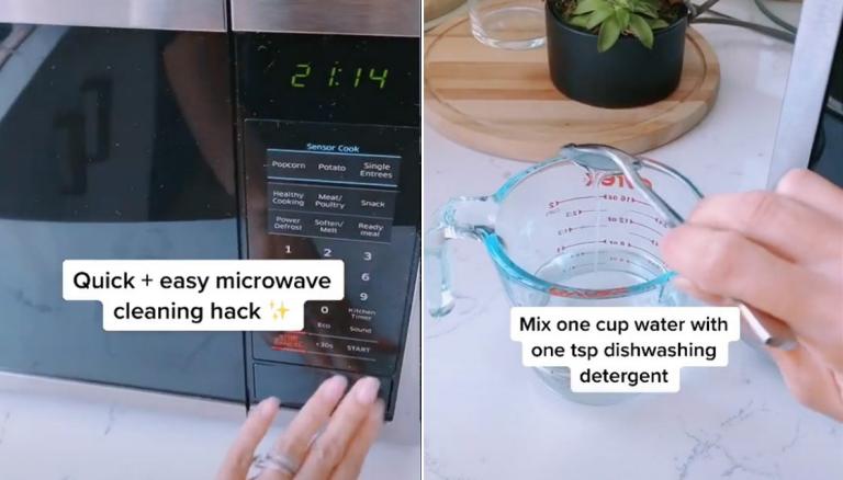 Mom Comes Up With Genius 60-Second Life Hack To Make Smelly Microwave Like  New