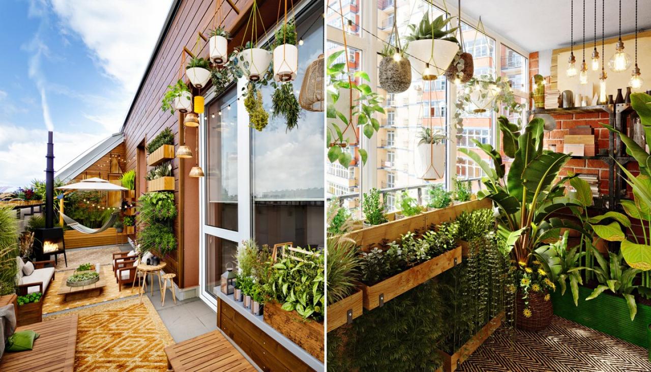 Gardenless gardening: How to create the perfect outdoor balcony space ...