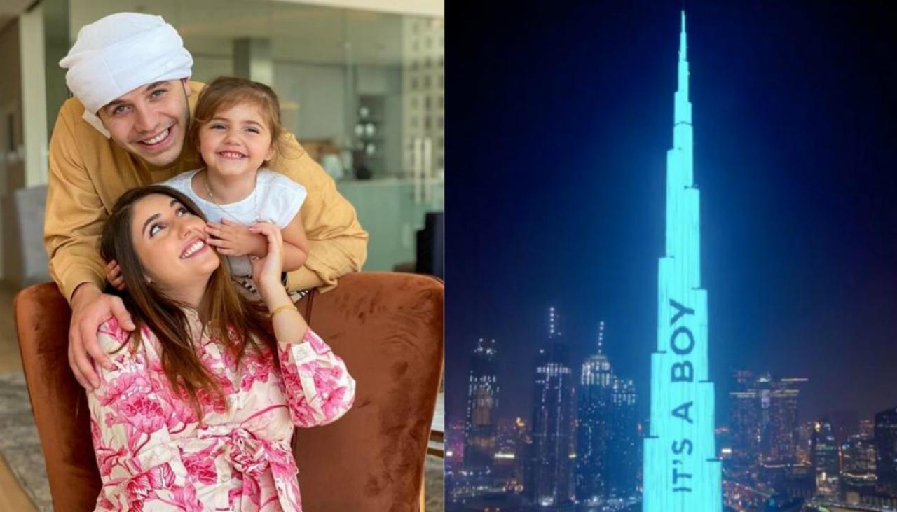 Dubai YouTube stars take gender reveal to new heights with ...