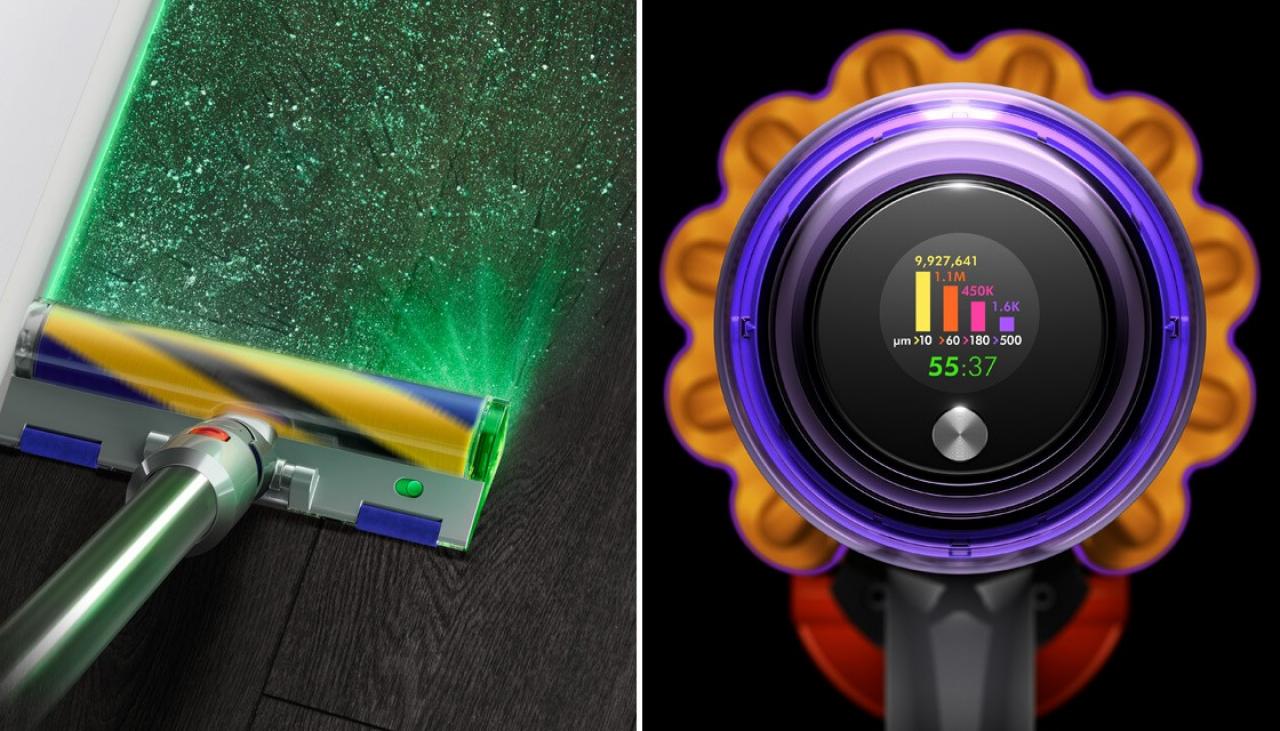 Dyson's V15 Detect 'laser vacuum' makes vacuuming oh so satisfying
