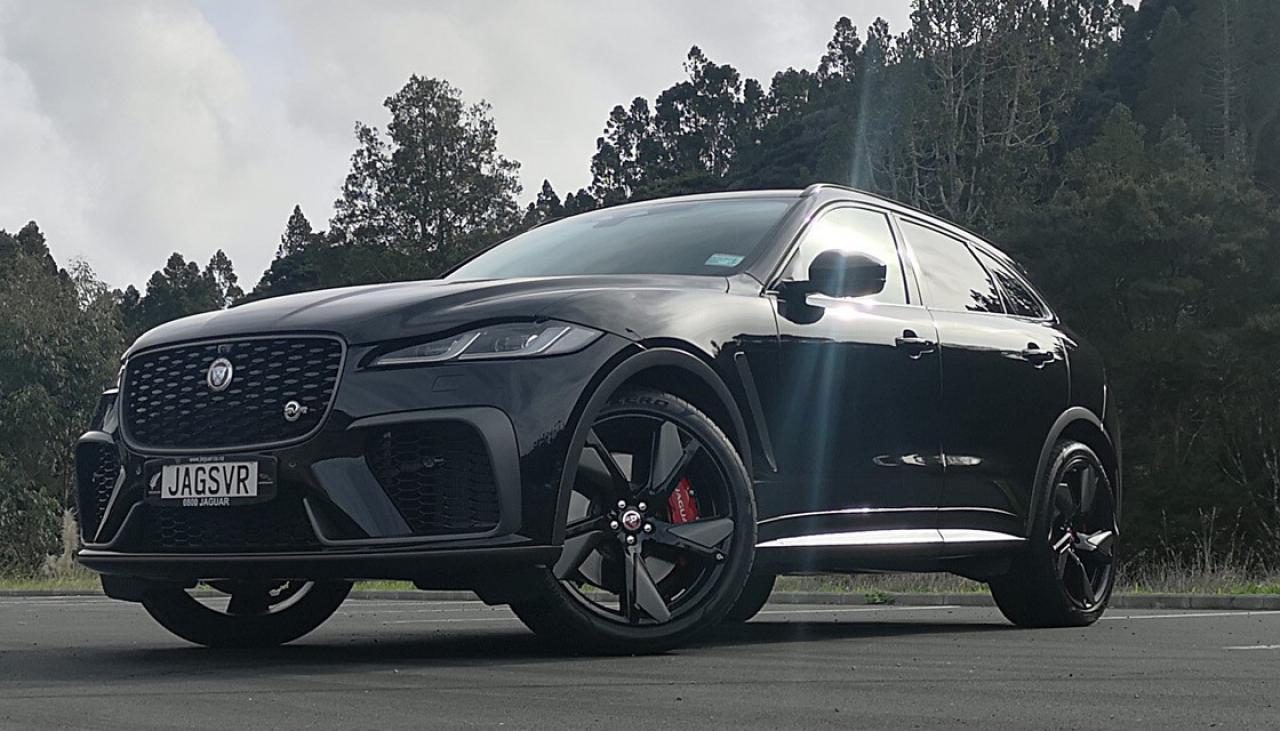 Review The 21 Jaguar F Pace Svr Is A Film Worthy Thrill Ride Newshub