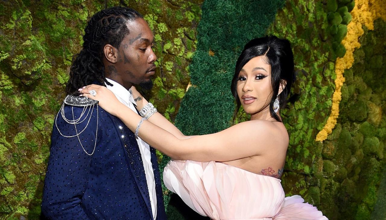 Cardi B Shows Off Her Face Tattoo of Son Wave's Name: Photo