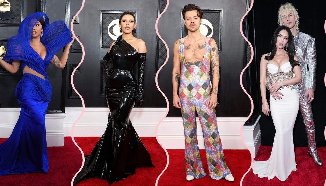 2023 GRAMMYs Red Carpet Fashion Highlights: Taylor Swift, Cardi B, Harry  Styles, Lizzo, Doja Cat & More