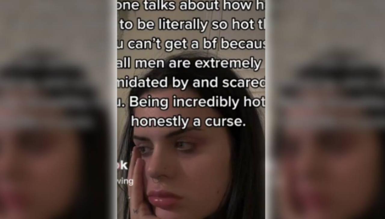 Us Woman Goes Viral On Tiktok After Complaining She Is So Hot She Can T Get A Boyfriend Newshub