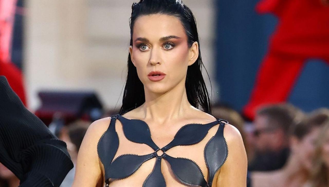 Katy Perry reinvigorates the naked dress trend with archival cut-out gown |  Newshub