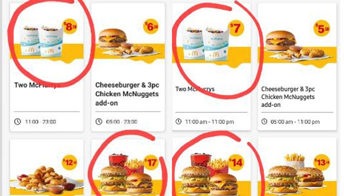 Mcdonald's menu outlet prices nz