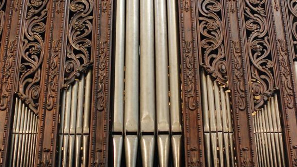 Giant Pipe Organ Welcomed By Auckland Church Newshub   Pipe Organ REU 1200 