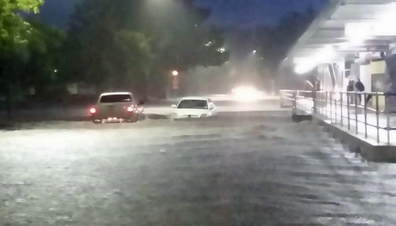 Kawerau flooded by heavy deluge overnight | Newshub