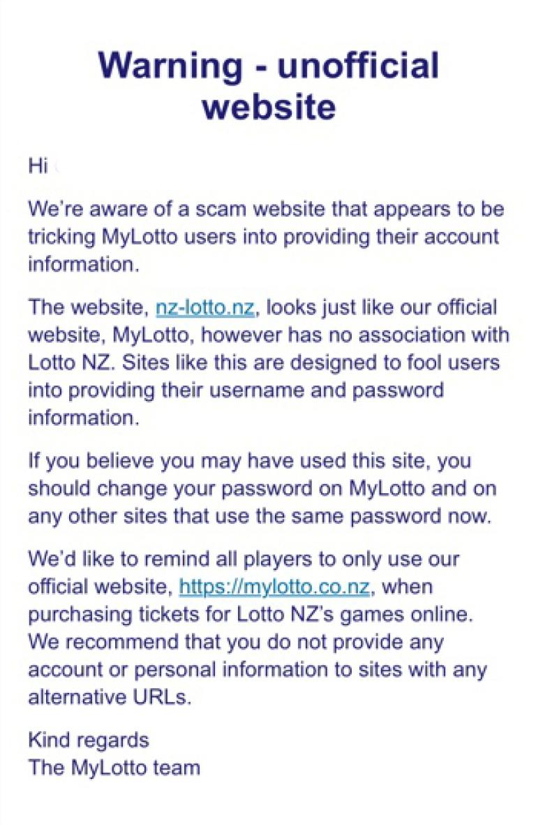 mylotto account