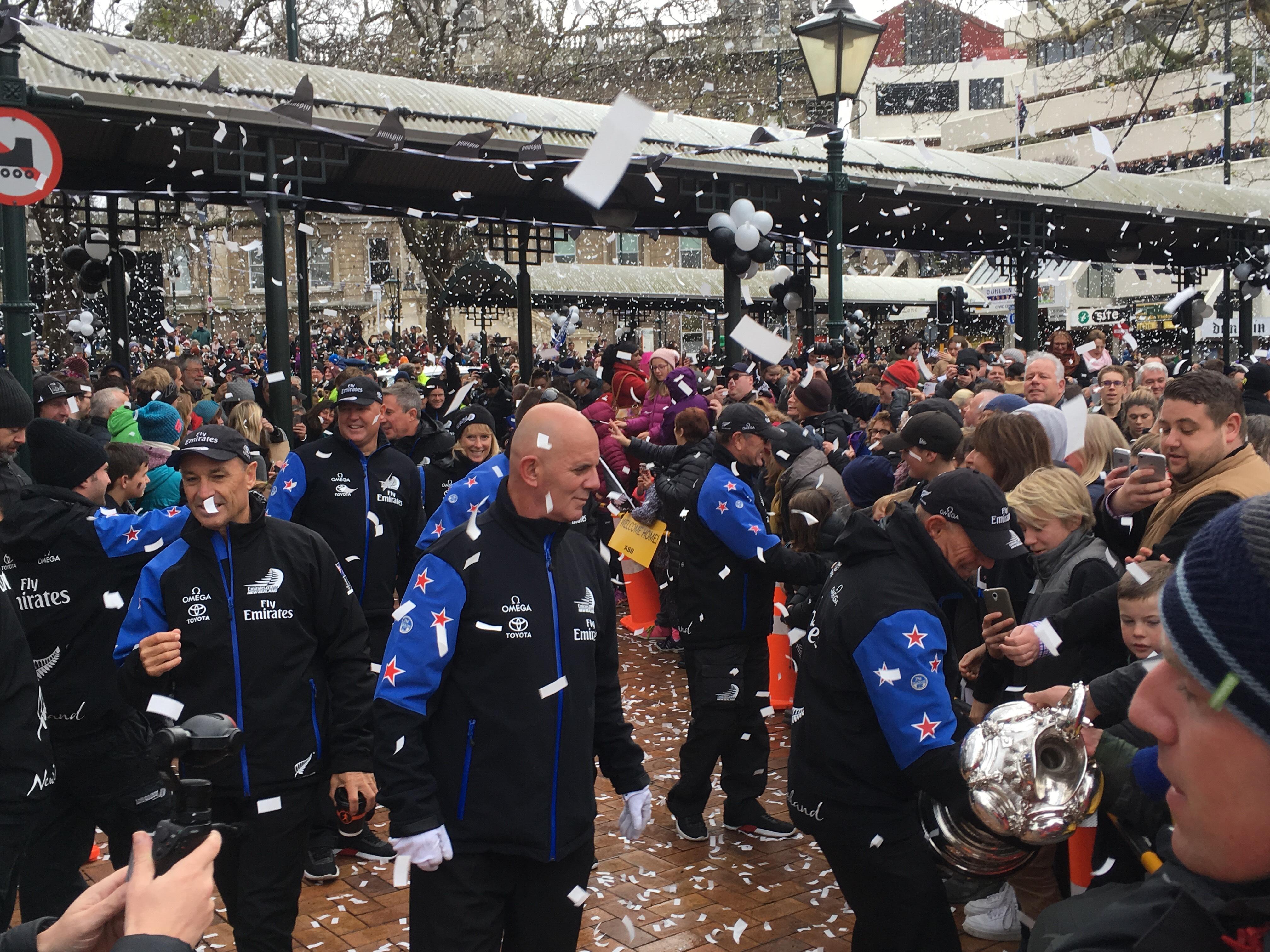 America's Cup parade all go in Dunedin Newshub