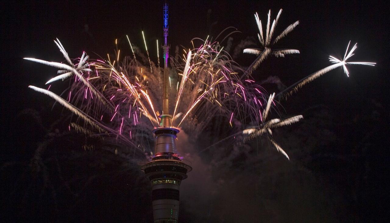 Auckland landmarks prepare for dazzling New Year's Eve Newshub