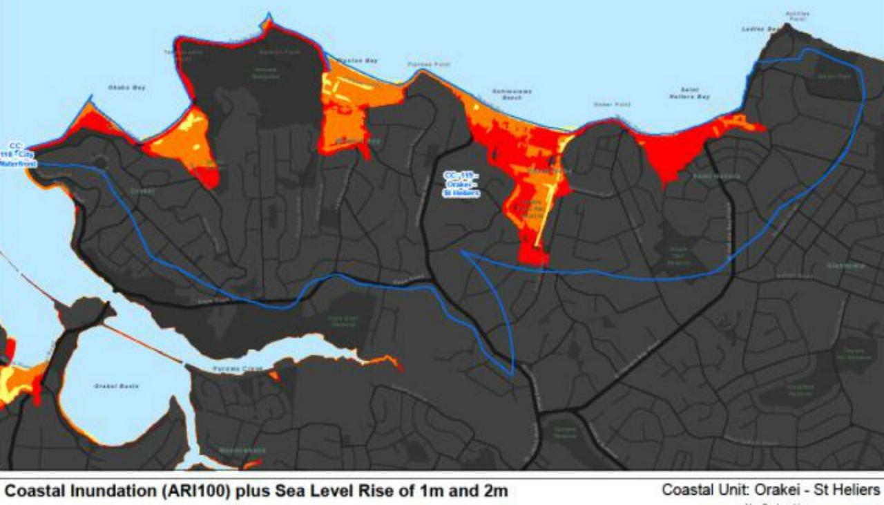 20,000 Aucklanders could be exposed to flood hazards in the next 100