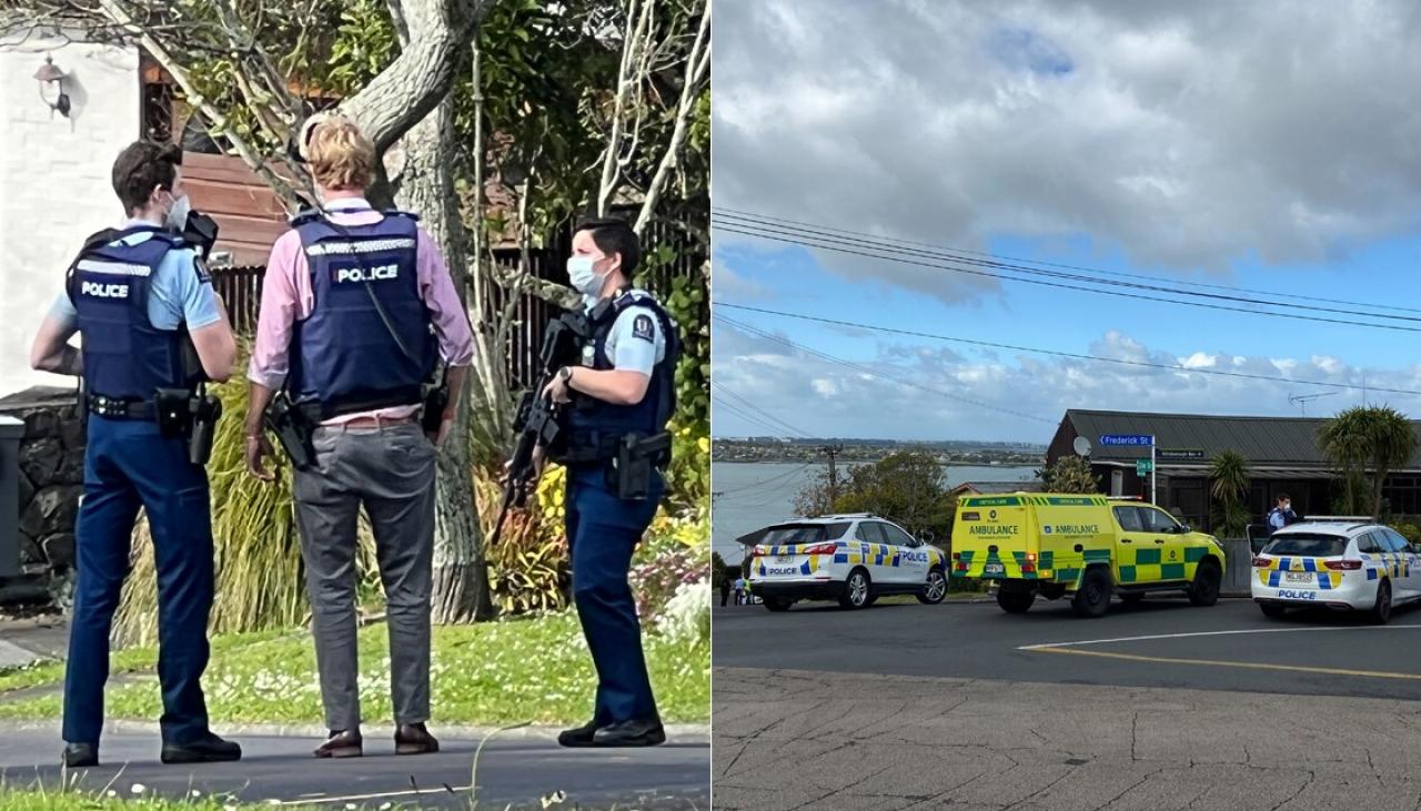 Armed Police Swarm Aucklands Hillsborough After Person In Fleeing Vehicle Shot By Officers 6387