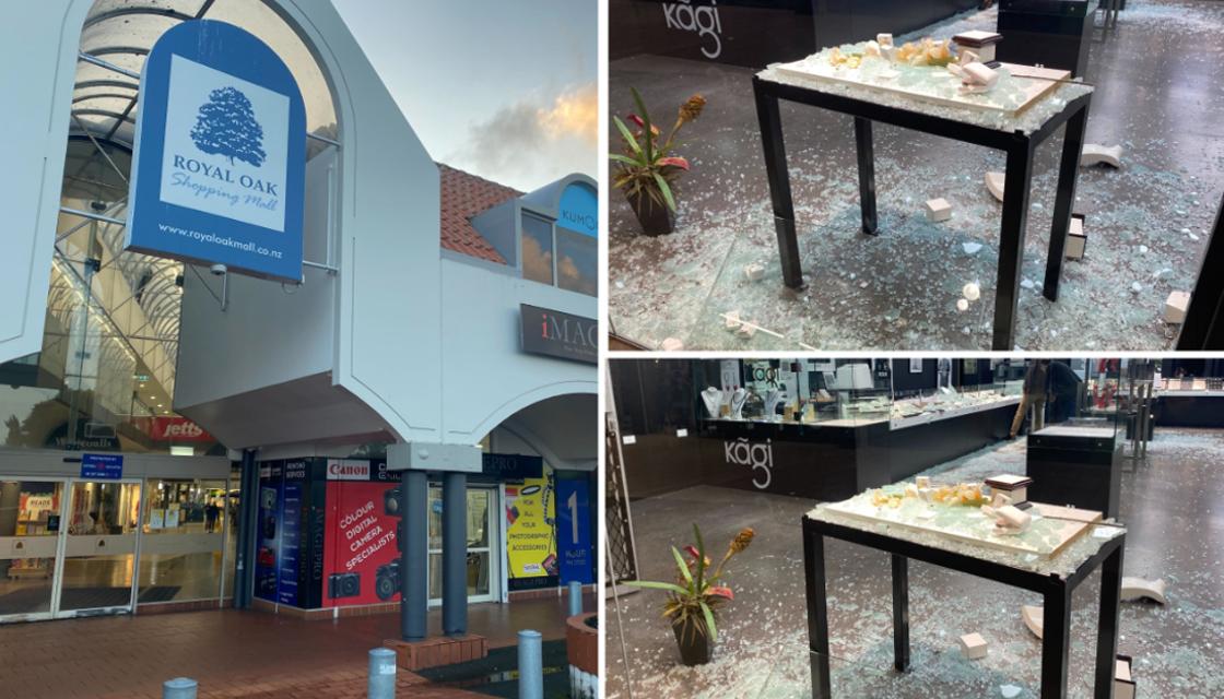 Four Men Arrested After Aggravated Robbery At Royal Oak Shopping Mall Jewellery Store Newshub 5237