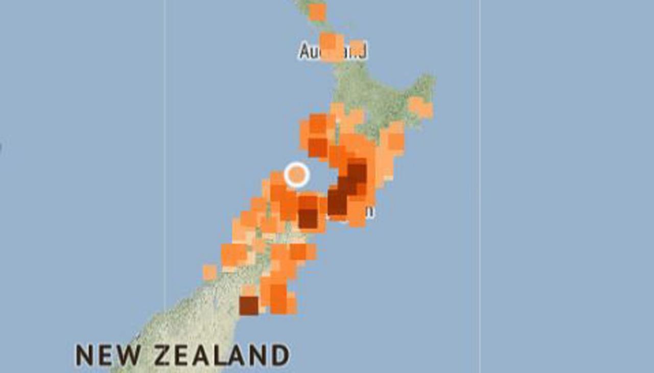 Central New Zealand Rocked By 57 Magnitude Earthquake Newshub 8639