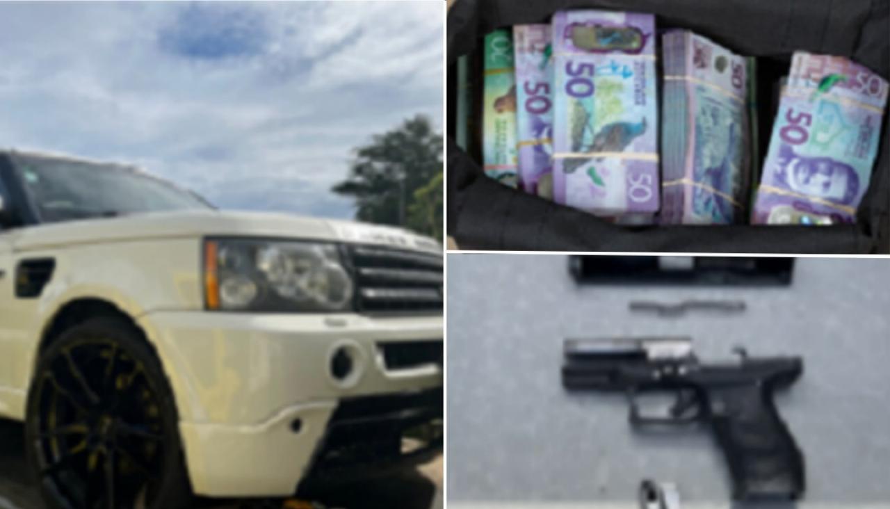 Operation Cobalt Police Seize 25 Million Vehicles Guns And Drugs Newshub 