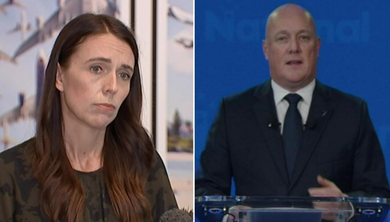 Prime Minister Jacinda Ardern Accuses Nationals Christopher Luxon Of Dancing Dangerously Close 