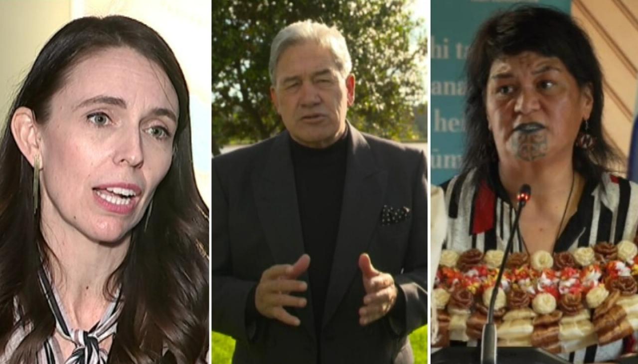 Jacinda Ardern broni Nanayi Mahuty po tym, jak Winston Peters oskarża ją o brak możliwości zdobycia władzy przez Chiny na Pacyfiku