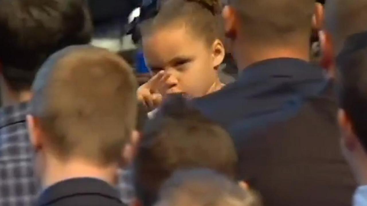 Riley Curry Is The Real MVP Of The NBA Finals, Steals Show Yet Again