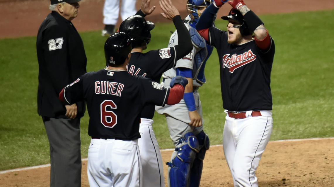 Chicago Cubs Crush Cleveland Indians To Force A World Series Game