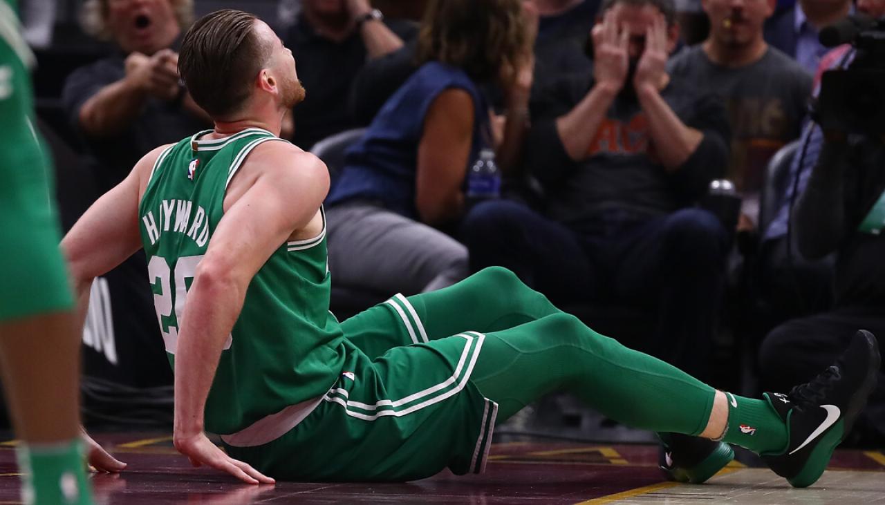 Boston Celtics' Gordon Hayward suffers horrific ankle