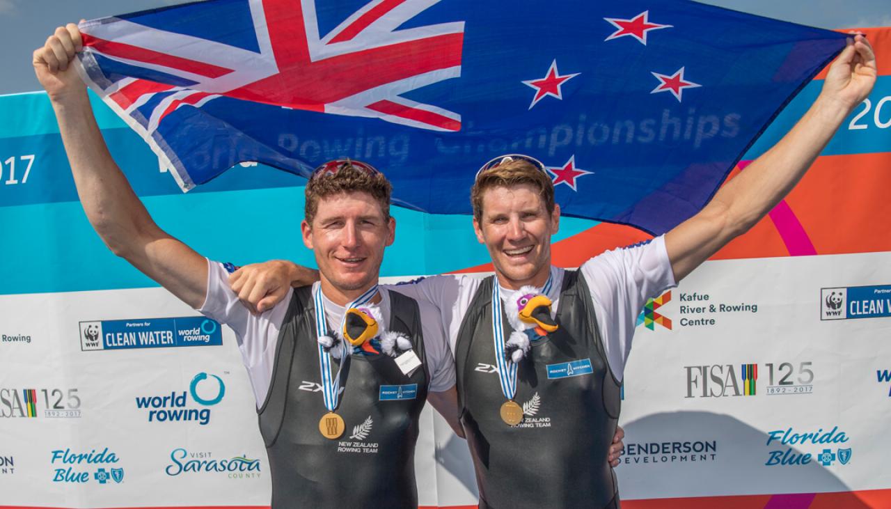 New Zealand win two gold medals and a bronze on final day's racing at