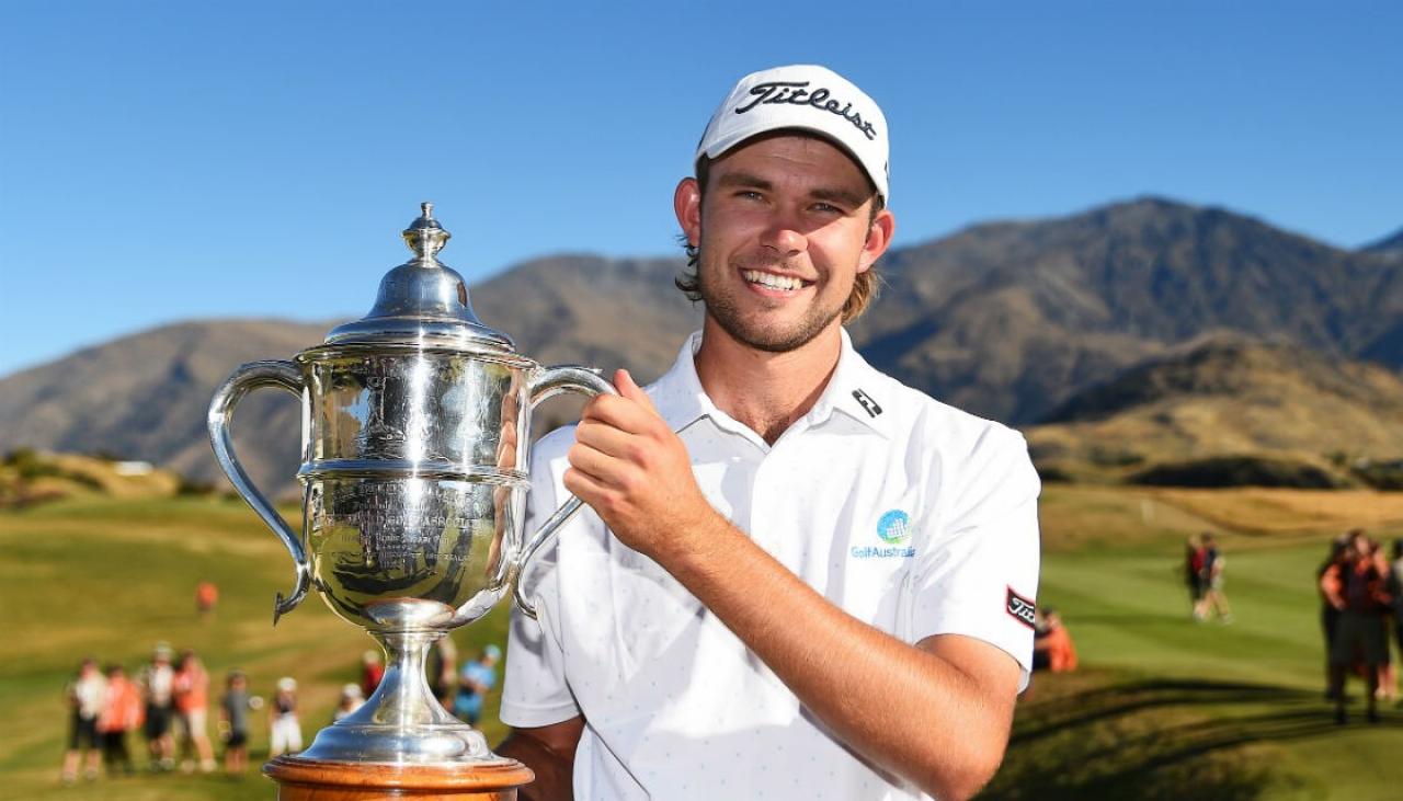 New Zealand Open: Australian golfer Zach Murray wins 100th edition of