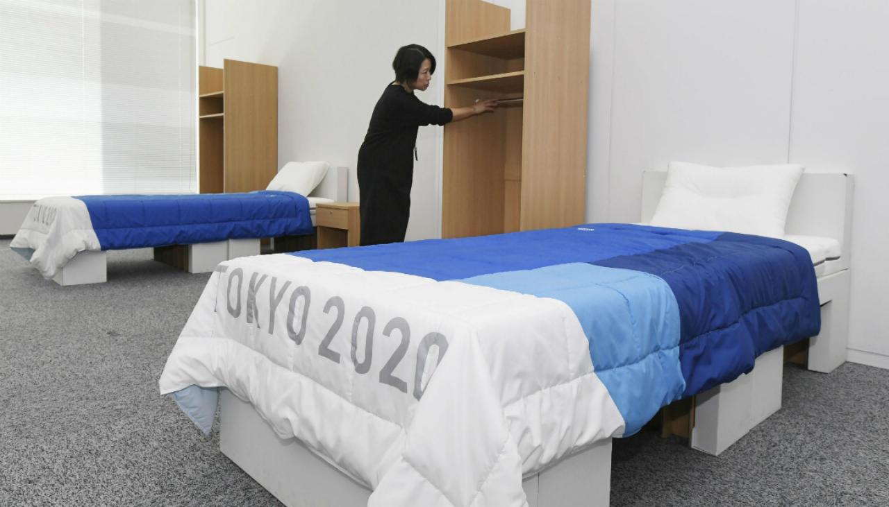 Tokyo Olympics 2020 Athletes Assured Cardboard Beds Will Withstand Sex Newshub 