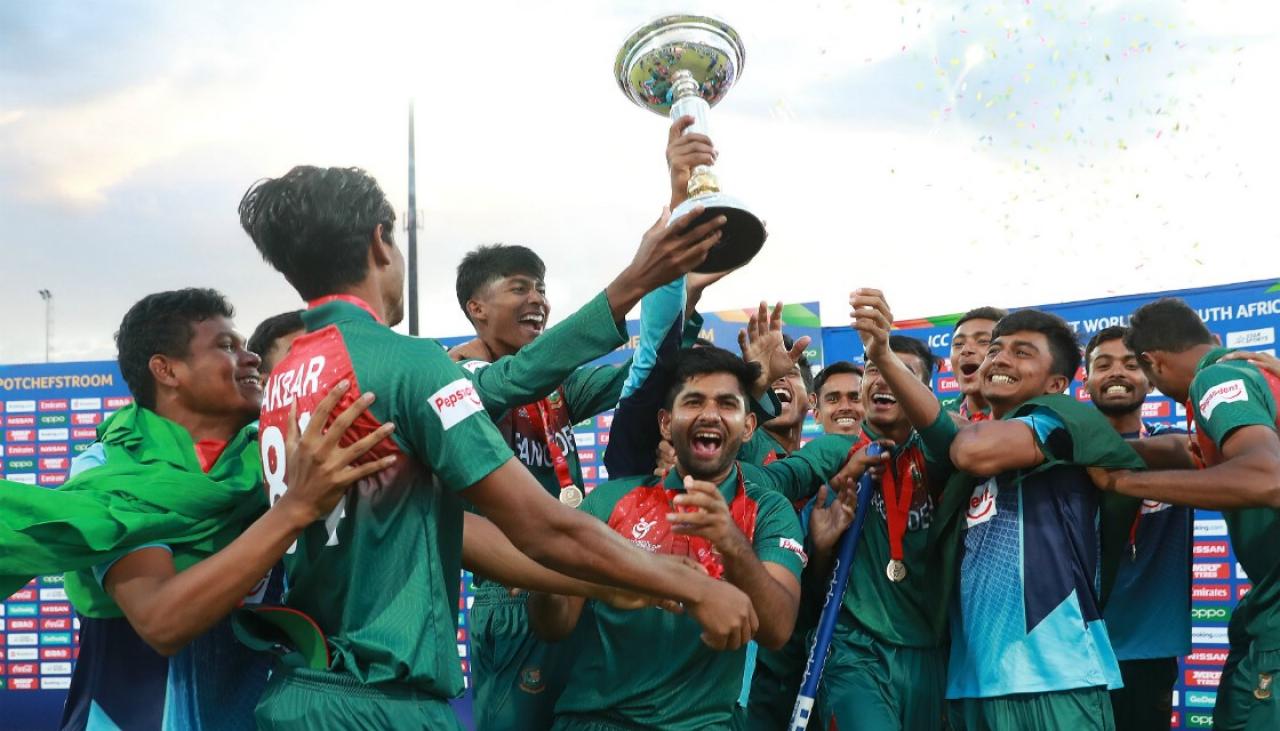 Cricket Bangladesh Stun India To Win Maiden U19 World Cup Newshub
